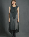 LONGILIGNE DRESS PLOMB