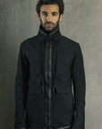 GUSSET ZIPPER ARMURE NOIR