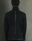 GUSSET ZIPPER ARMURE NOIR