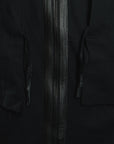 GUSSET ZIPPER ARMURE NOIR