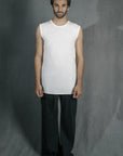 DEBARDEUR JERSEY BLANC