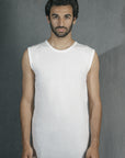 DEBARDEUR JERSEY BLANC
