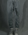 4 POCKETS STRIPE PLOMB