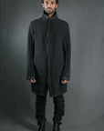 HIGH COAT LAINE NOIR