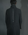 HIGH COAT LAINE NOIR