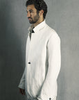 BLAZER ARMURE BLANC