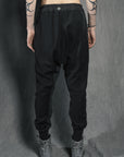 GUSSET PANTS SPONGE NOIR