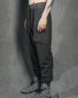 GUSSET PANTS SPONGE PLOMB