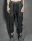 GUSSET PANTS SPONGE PLOMB