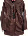 AMBITIEUSE SEAMLESS STRETCH LEATHER BORDEAUX