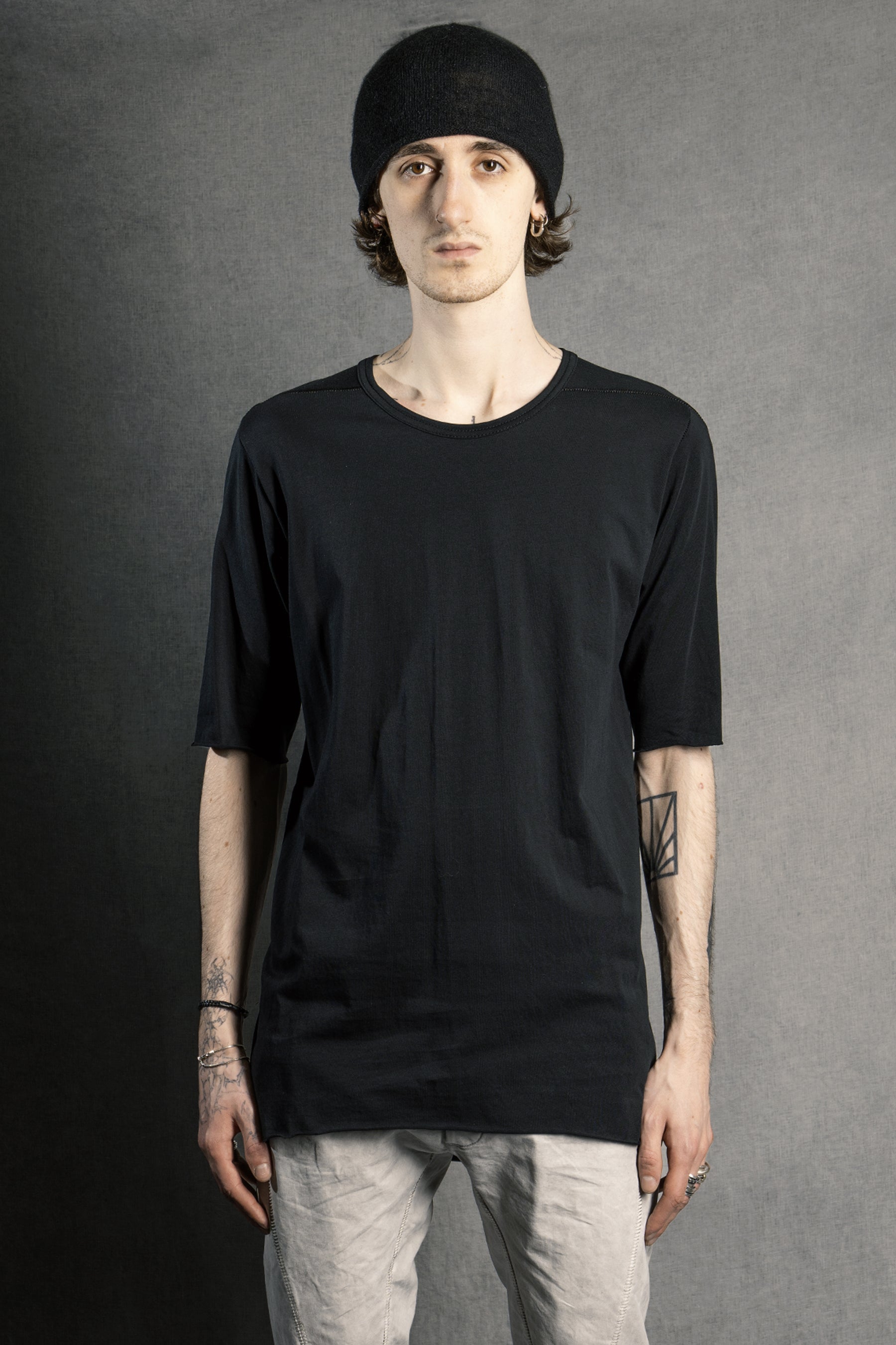 ISAAC SELLAM t-shirt tシャツオーバーロックステッチ