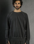 RAGLAN SWEATMOLLETON   PLOMB