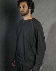 RAGLAN SWEATMOLLETON   PLOMB