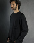 BASIC SWEAT MOLLETON NOIR