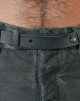BELT CALF NOIR