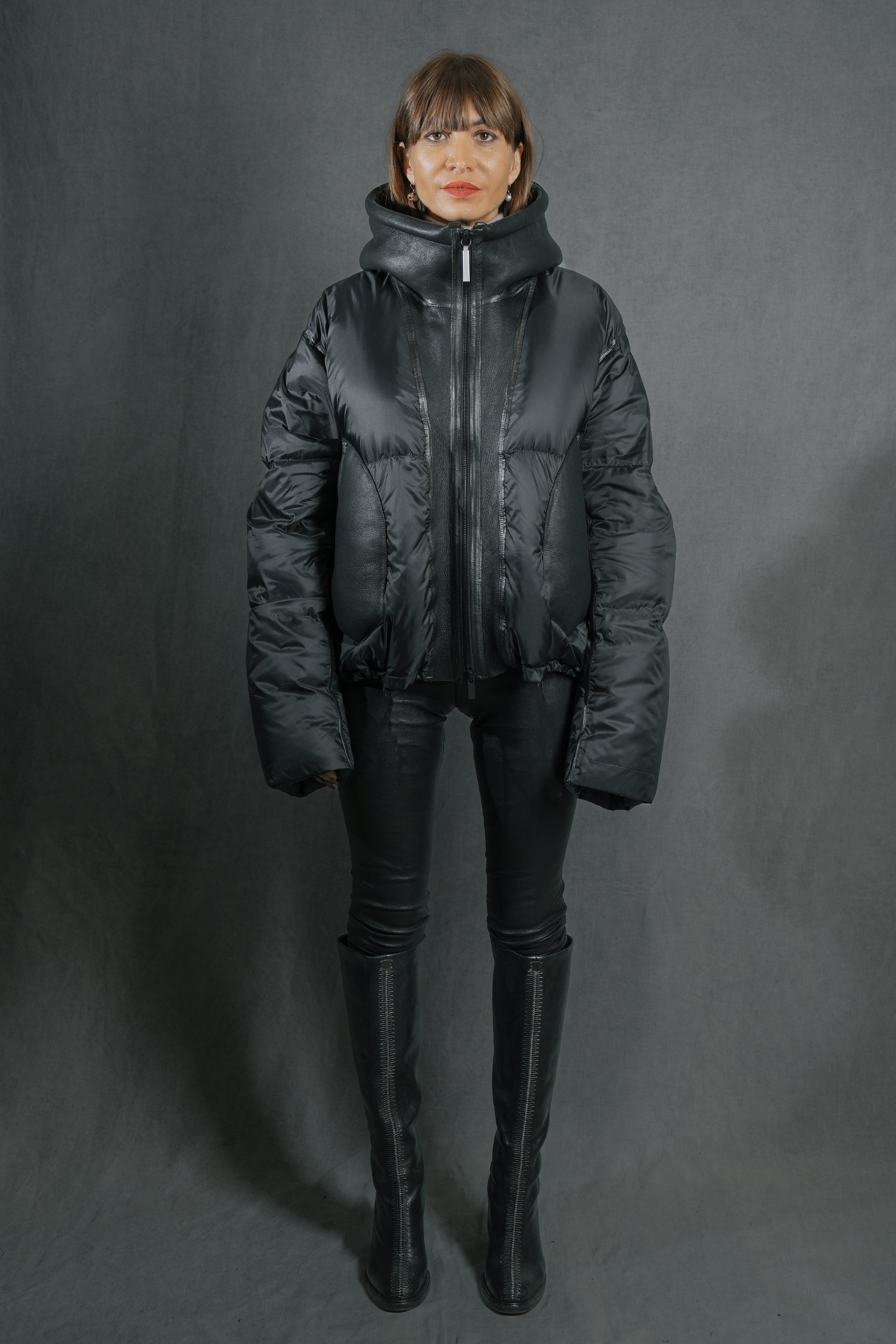 ISAAC SELLAM EXPERIENCE ラムスキンボンバージャケット ISAAC SELLAM EXPERIENCE ラムスキンボンバージャケット 【公式通販】