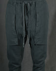 GUSSETPANTS STRIPE NOIR