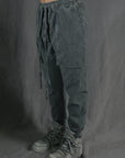 GUSSETPANTS STRIPE PLOMB