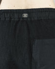 GUSSET SHORT GRILLAGE NOIR