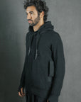 HOODY SWEAT SPONGE NOIR