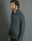 HOODY SWEAT SPONGE PLOMB