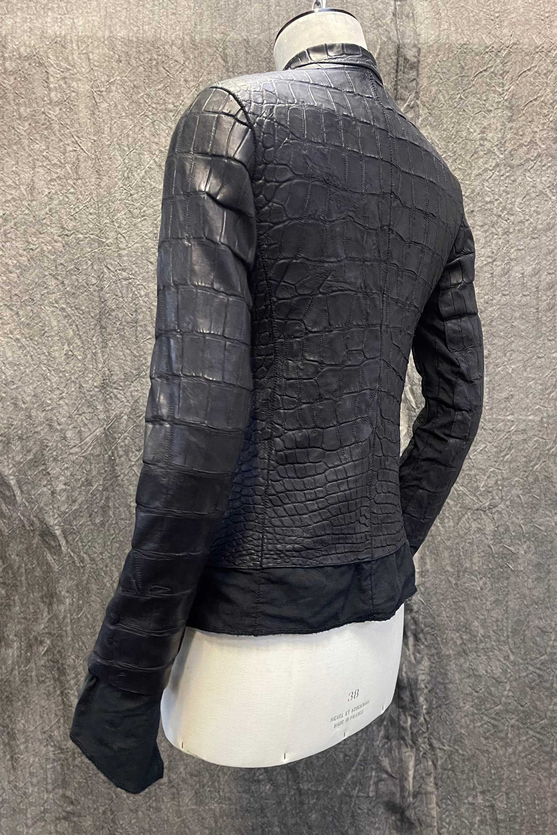 AFFAMEE ALLIGATOR BLACK – isaac-sellam-experience-69