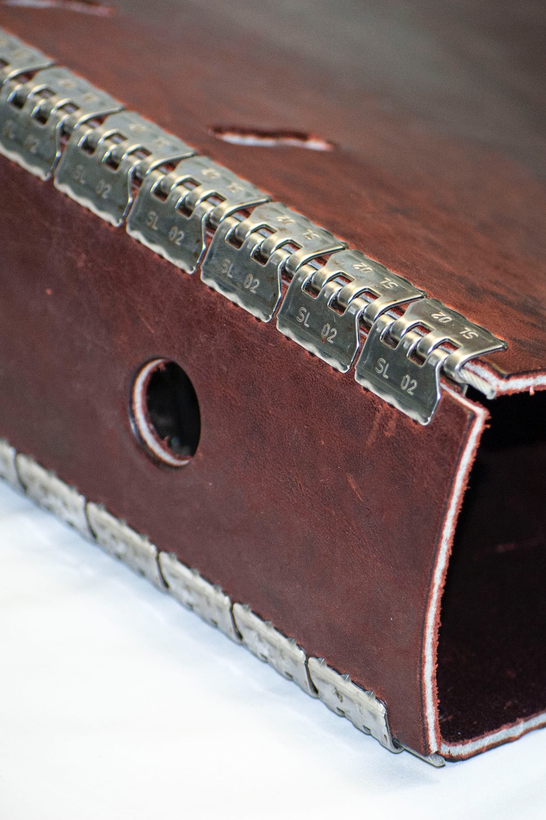 Isaac Sellam Experience - Bordeaux Leather File Folder