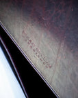 Isaac Sellam Experience - Bordeaux Leather File Folder