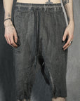 LC SHORT LINEN  PLOMB