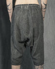 LC SHORT LINEN  PLOMB