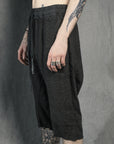LC SHORT LINEN  NOIR