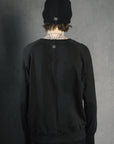 RAGLAN SWEAT MOLLETON NOIR