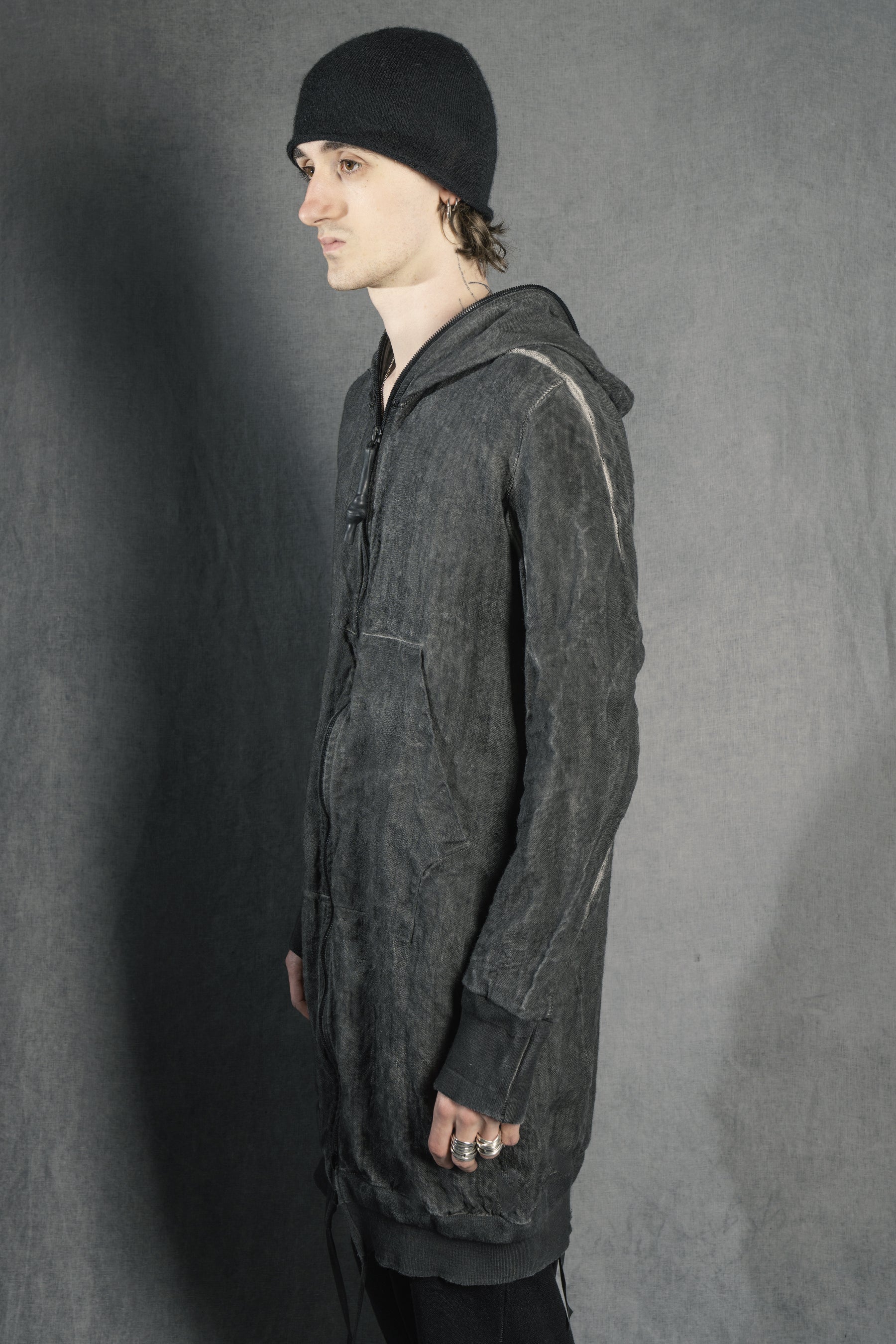 値下げ/ISAAC SELLAM/アイザック・セラム/リネン/コート/L 69 by Isaac Sellam - Humanohood Linen Plomb – isaac-sellam