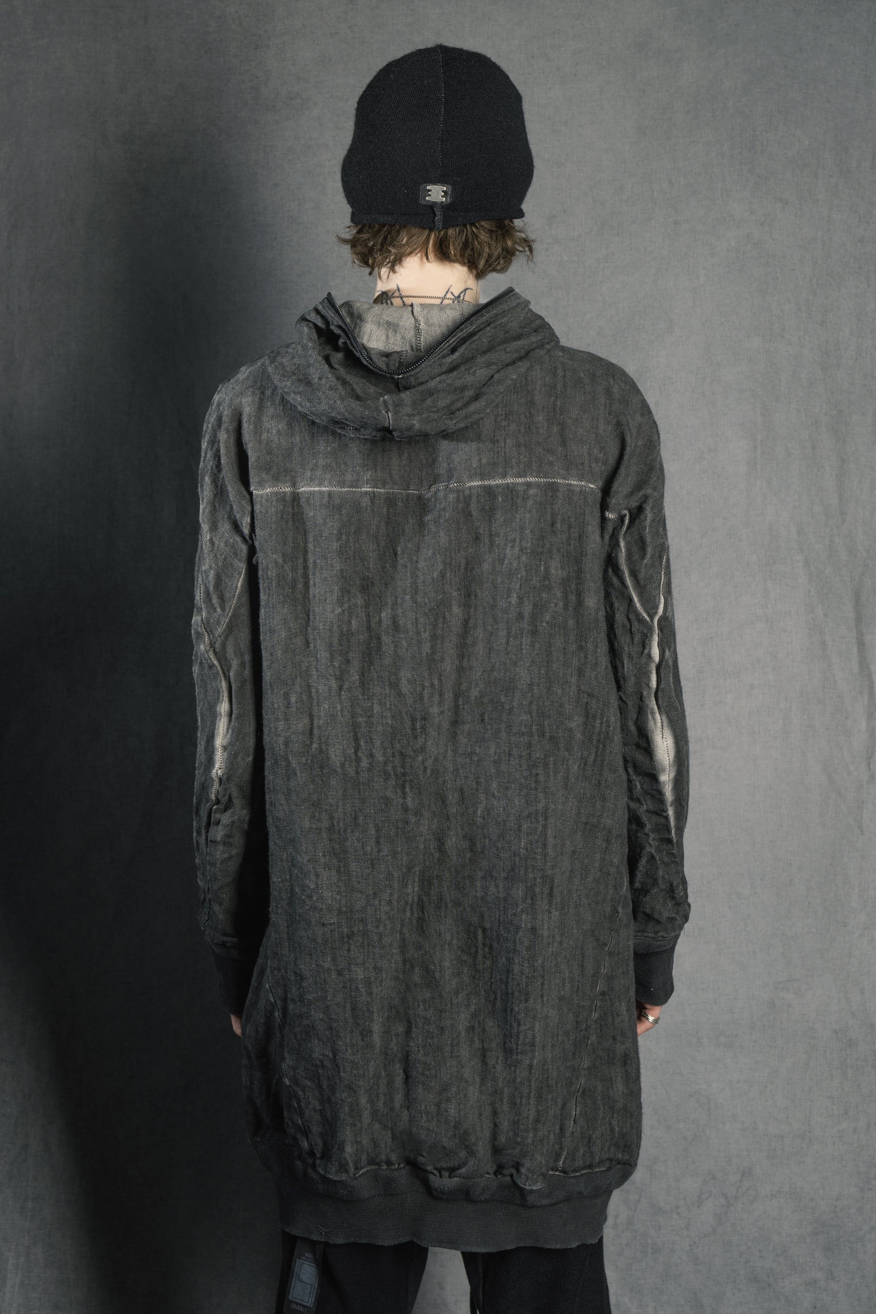 69 by Isaac Sellam - Humanohood Linen Plomb – isaac-sellam
