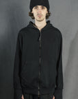 ZIPPYHOOD MOLLETON NOIR