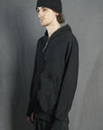 ZIPPYHOOD MOLLETON NOIR