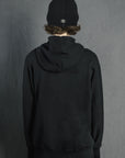ZIPPYHOOD MOLLETON NOIR