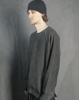 RAGLAN SWEAT SPONGE PLOMB