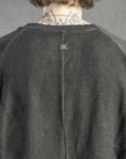RAGLAN SWEAT SPONGE PLOMB