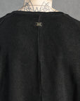RAGLAN SWEAT SPONGE NOIR