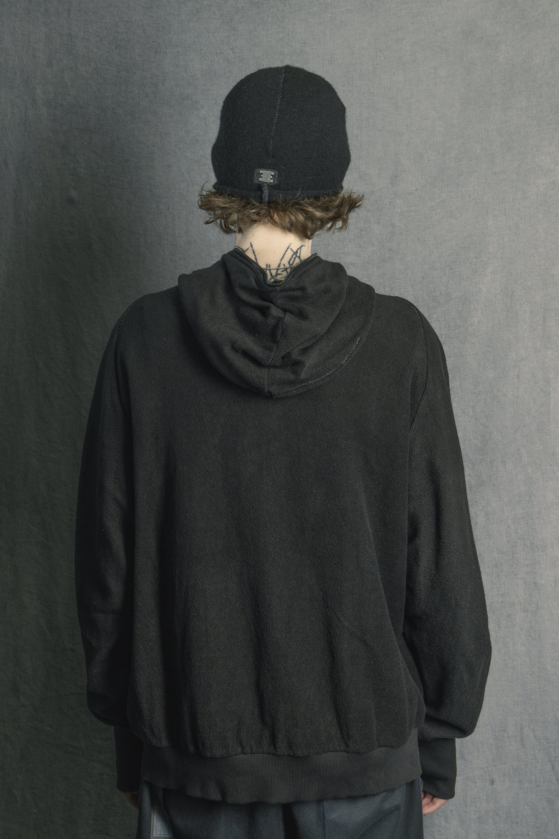 ZIPPYHOOD SPONGE NOIR