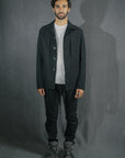 WORKER STRIPE NOIR