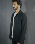 WORKER STRIPE NOIR