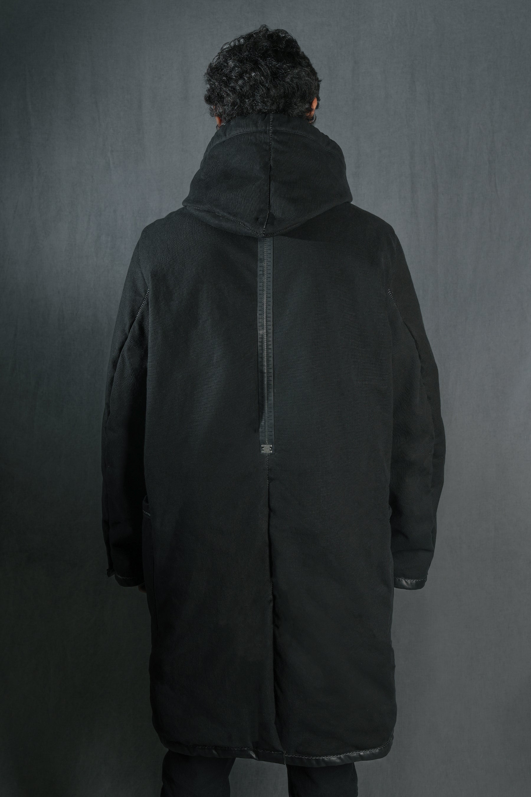 69 by Isaac Sellam - BIG PARKA ARMURE NOIR – isaac-sellam