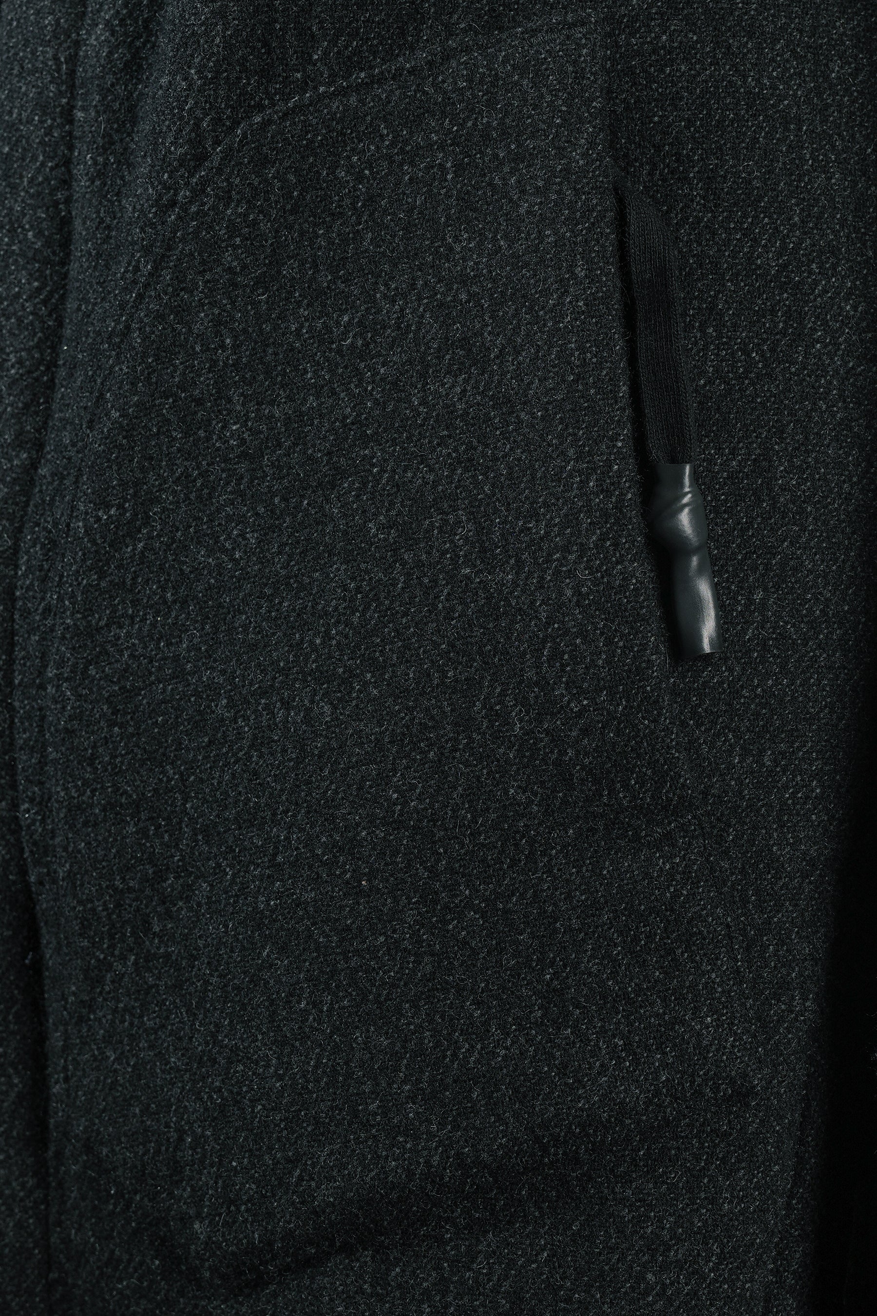 HIGH COAT LAINE NOIR