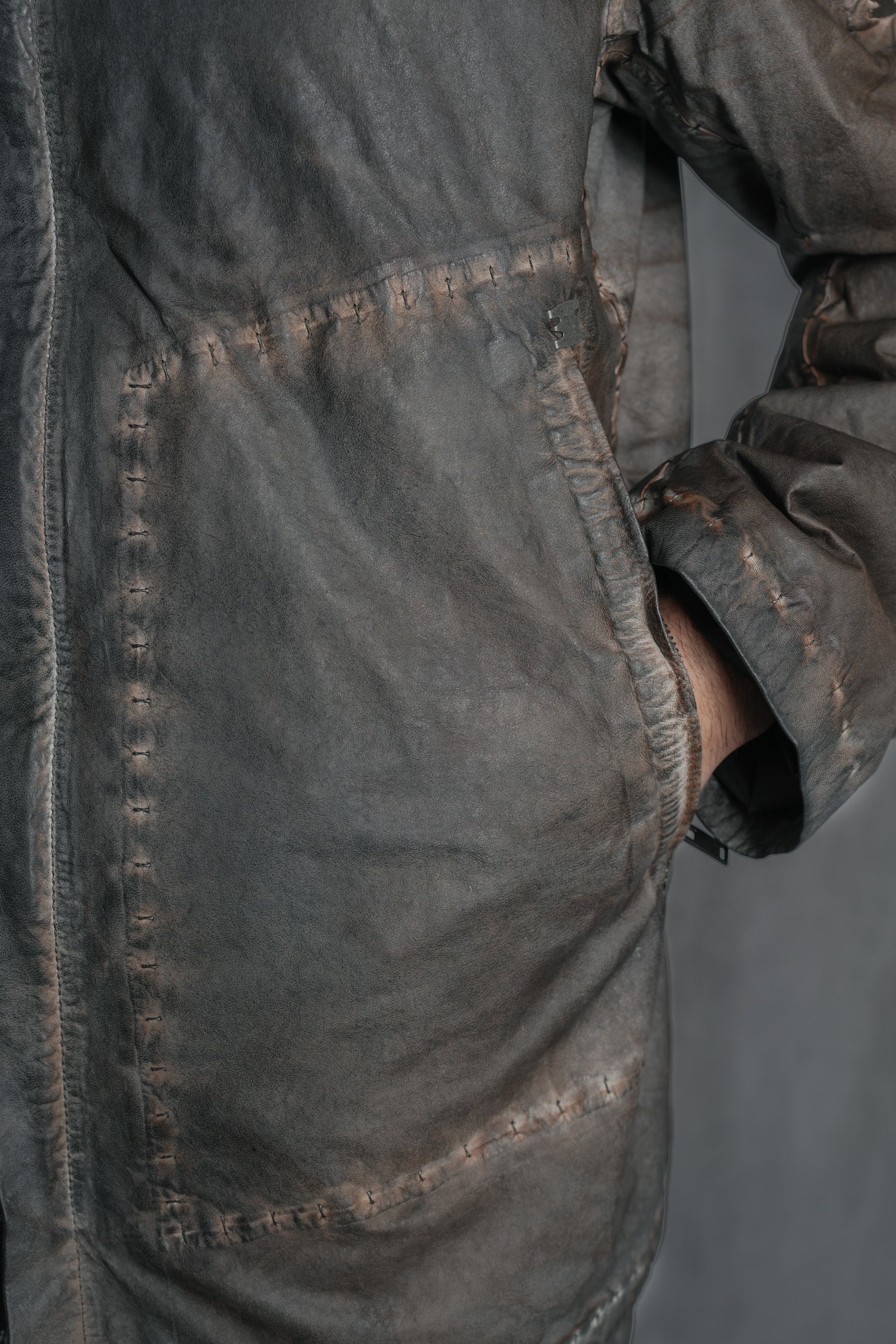 PREVENANT MEMBRANE LEATHER CHROME-AGNON