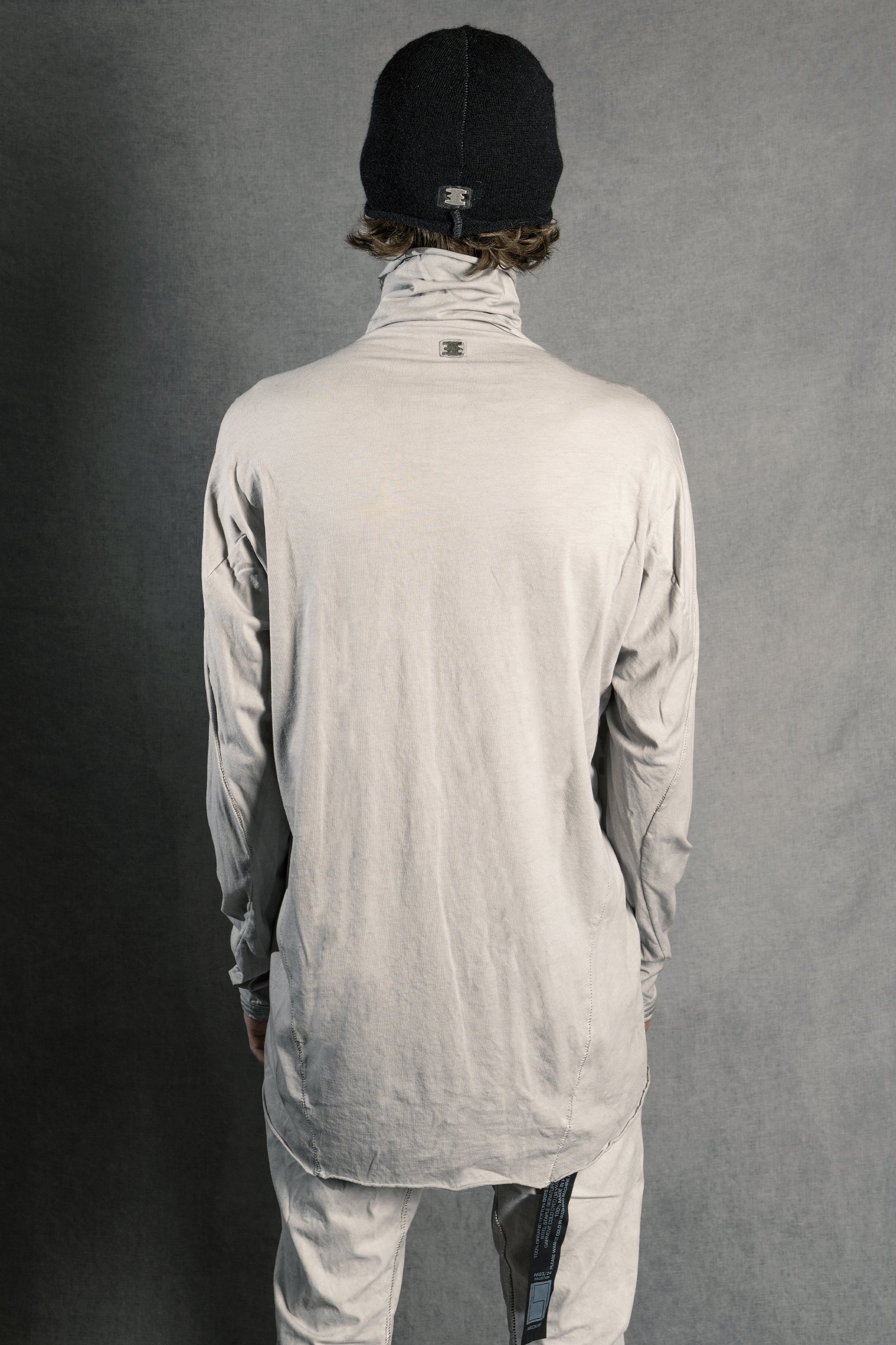 69 by Isaac Sellam - Raglan LST Bande Jersey 190 Gr Noir – isaac