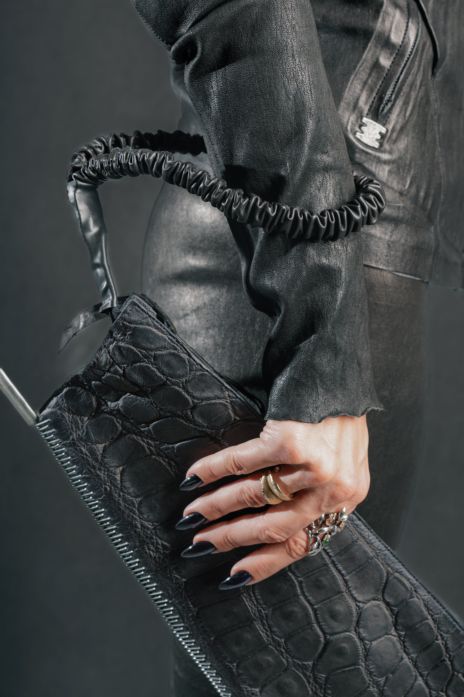 Isaac Sellam Experience - Bordeaux Leather File Folder – isaac